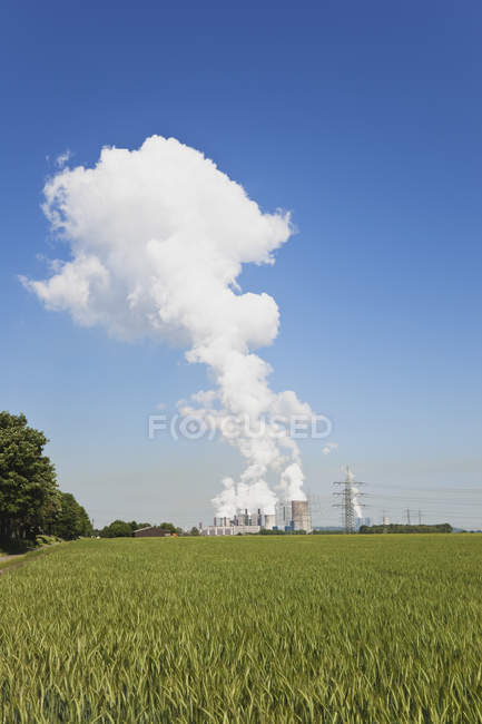 Німеччині, Північний Рейн-Вестфалія, електростанції подання — стокове фото