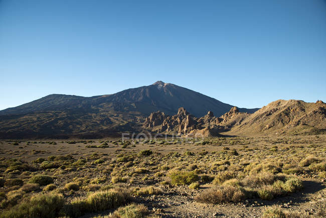 Spagna, Isole Canarie, Tenerife, Parco Nazionale Canadas del Teide, Pianure Ucanca e Roques de Garcia — Foto stock
