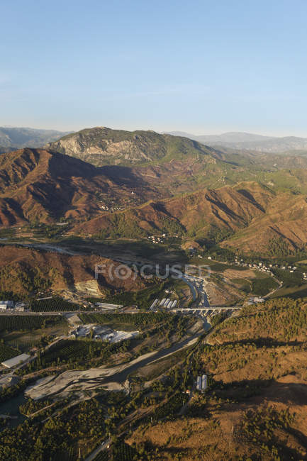 Turchia, Mugla, Dalaman Stream vicino ai monti Dalaman e Taurus — Foto stock