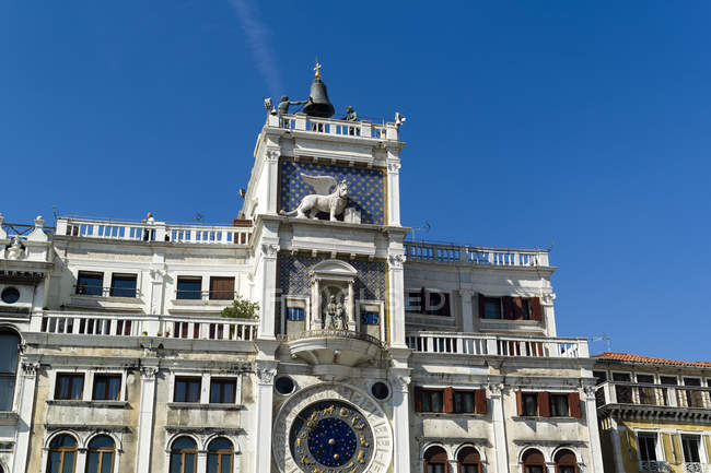 Італія, Венеція, і площі Святого Марка, Торре dell'Orologio денний час — стокове фото