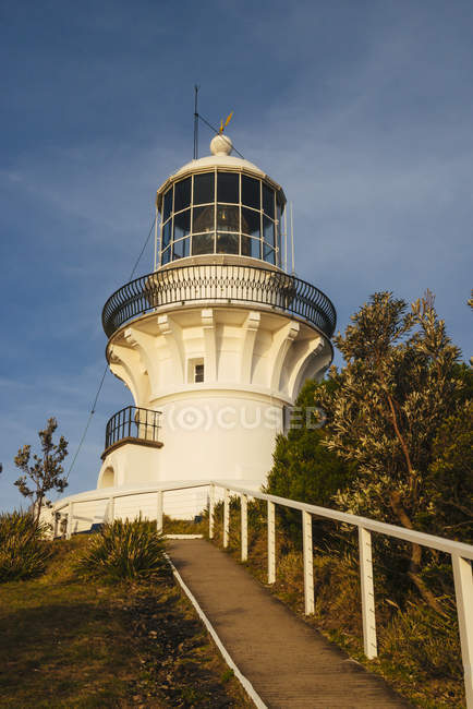 Austrália, Seal Rocks, Sugarloaf Point Lighthouse — Fotografia de Stock