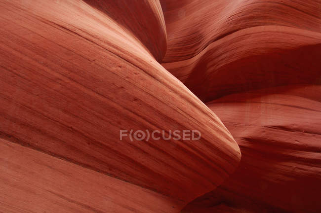 USA, arizona, page, Antilopenschlucht, Sandsteinfelswände in der unteren Antilopenschlucht — Stockfoto