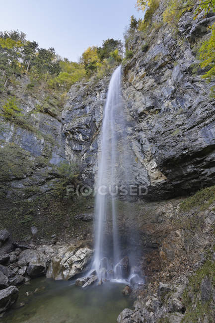 Allemagne, Chiemgau, Schossrinn cascades et paysage pittoresque — Photo de stock