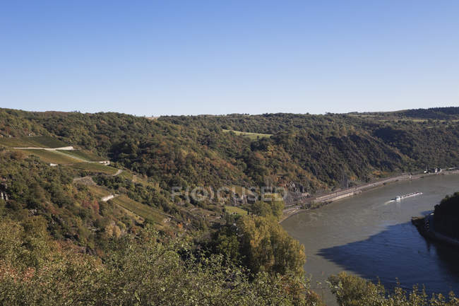 Allemagne, Rhénanie Palatinat, Rhin et rivages — Photo de stock