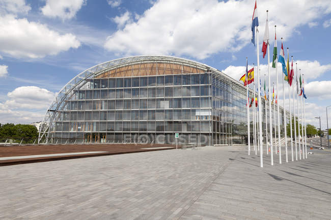 Luxemburgo, Ciudad de Luxemburgo, Barrio Europeo, Banco Europeo de Inversiones - foto de stock