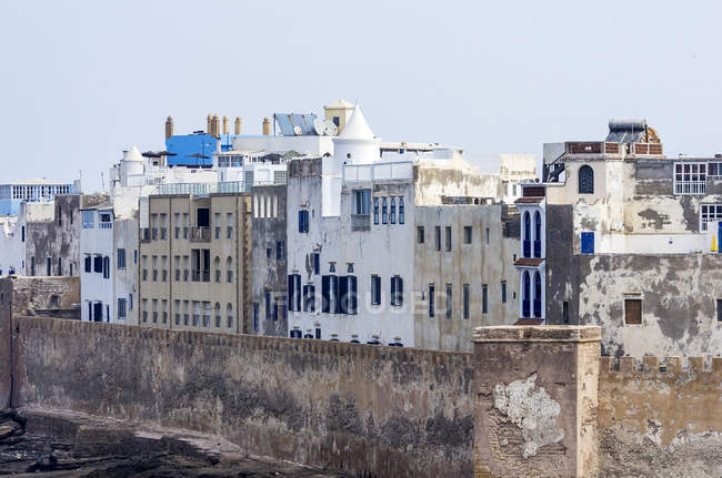 View of cityscape at daytime, Kasbah, Essaouira, Morocco — Stock Photo