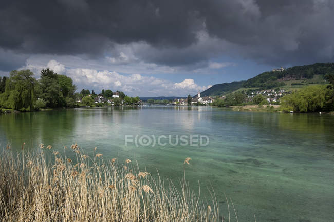 Швейцария, Тюрингия, Эштон, Вид на Штайна — стоковое фото
