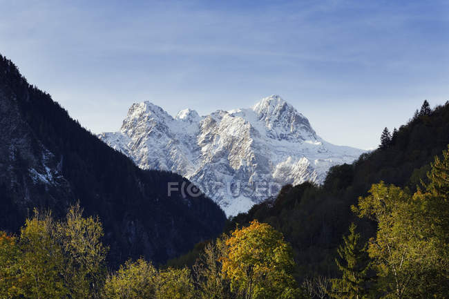 Rtikon mountains, Brandnertal region, Vorarlberg, Austria — Stock Photo