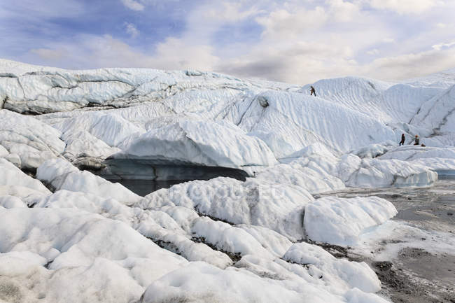 USA, Alaska, View of Matanuska Glacier at daytime — Stock Photo
