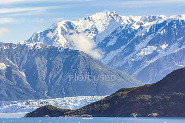 Usa, alaska, st. elias mountains und yukon, hubbard glacier — Stockfoto