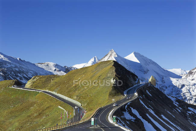 Autriche, État de Salzbourg, routes dans la montagne — Photo de stock