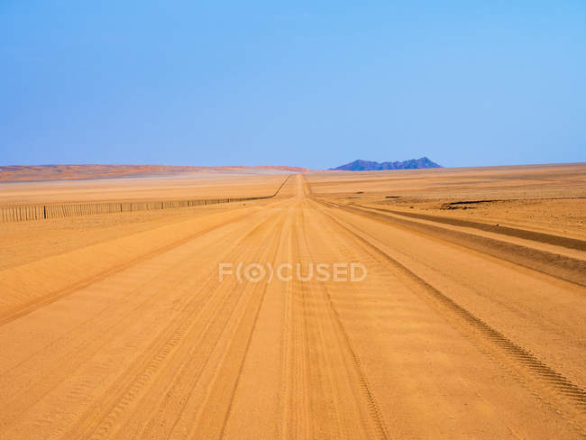 África, Namíbia, Sand track D707 — Fotografia de Stock