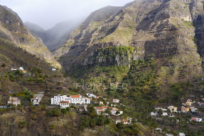 Espanha, Ilhas Canárias, La Gomera, Valle Gran Rey, Lomo del Balo — Fotografia de Stock