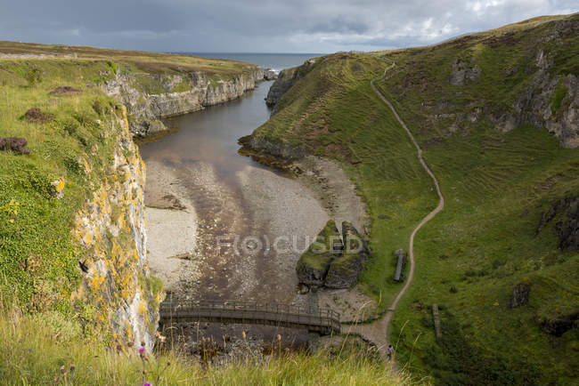 Regno Unito, Scozia, Highland, Sutherland, Durness, Smoo Cave — Foto stock
