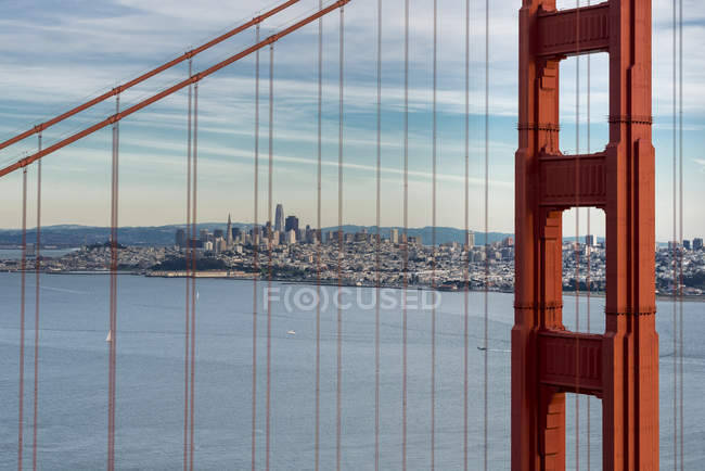USA, California, San Francisco, Golden Gate Bridge — Stock Photo