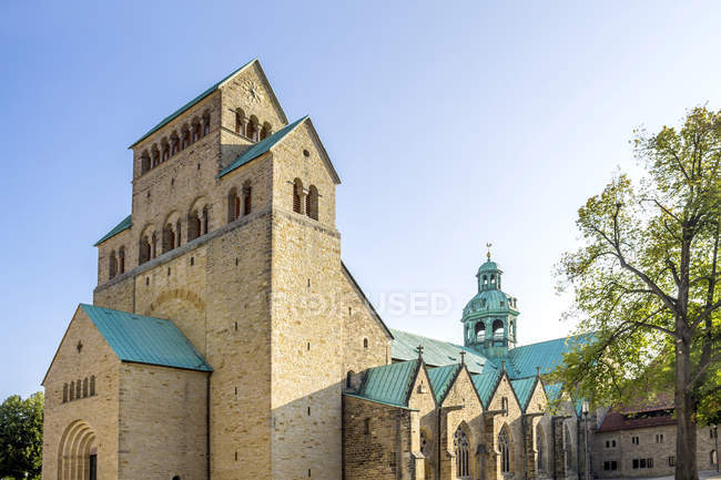 Germania, Hildesheim, vista sulla Cattedrale — Foto stock