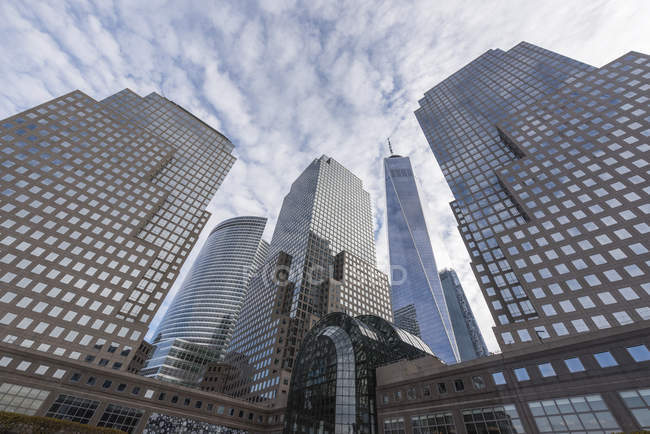 EUA, Nova York, Manhattan, arranha-céus — Fotografia de Stock