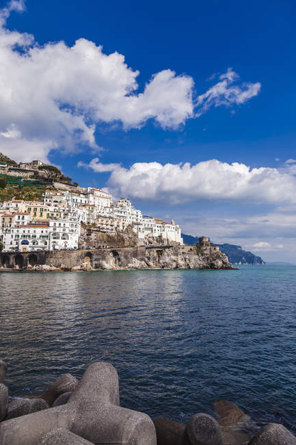 Italia, Campania, Costa Amalfitana, Amalfi - foto de stock