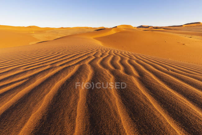 Africa, Namibia, Namib deserto, Parco nazionale di Naukluft, dune di sabbia — Foto stock
