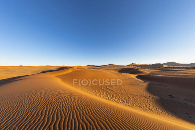 Africa, Namibia, Namib desert, Naukluft National Park, sand dunes ...