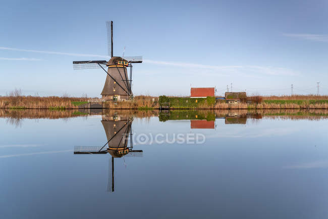 Paesi Bassi, Olanda, Rotterdam, Kinderdijk — Foto stock
