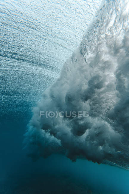Maldive, Oceano, colpo subacqueo, onda — Foto stock