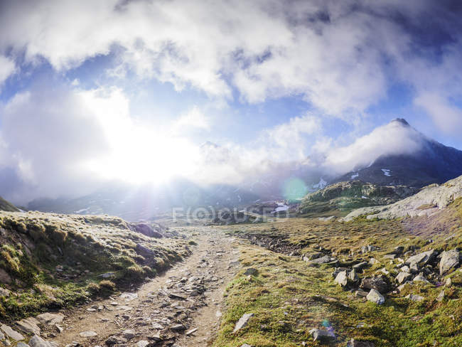 Itália, Lombardia, Gavia Pass, trilhas para caminhadas — Fotografia de Stock