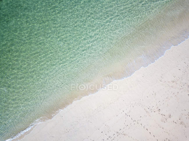 Indonesia, Bali, Veduta aerea della spiaggia di Karma — Foto stock