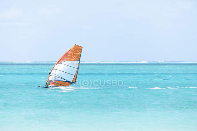 Ile Maurice, District Grand Port, Pointe d'Esny, batelier — Photo de stock