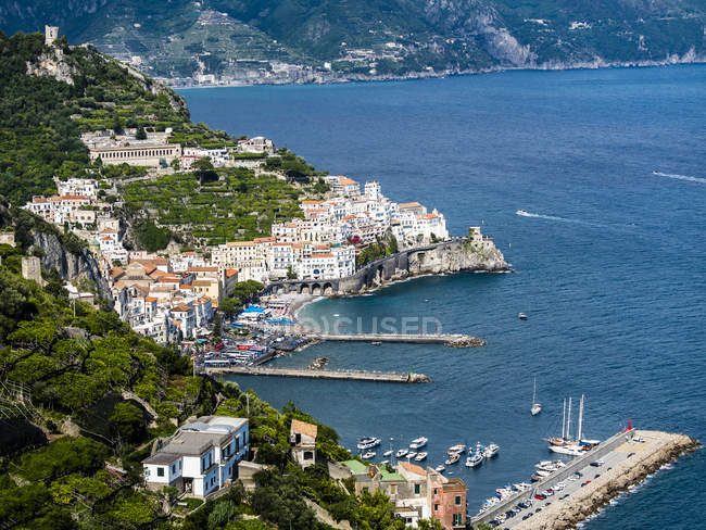 Italy, Campania, Amalfi Coast, Sorrento Peninsula, Amalfi — outdoors ...