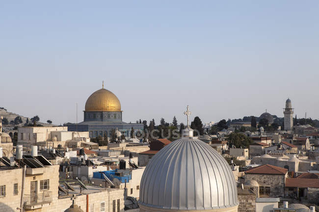 Israele, Gerusalemme, Città vecchia, Cupola delle rocce — Foto stock