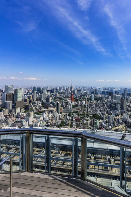Japan, Tokyo, City view from viewing platform — Stock Photo