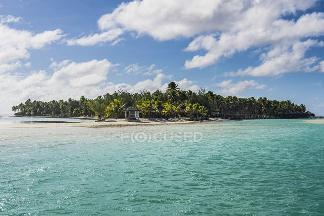 Isole Cook, Rarotonga, Laguna di Aitutaki — Foto stock