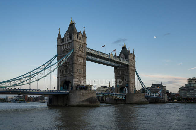 Gran Bretagna, Inghilterra, Londra, Tower Bridge al tramonto — Foto stock
