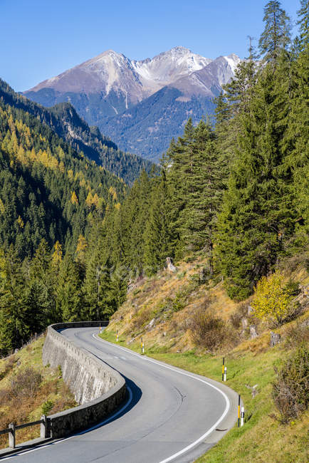 Швейцарія, Grisons, Долина Аллу, Албула перевал Роуд — стокове фото