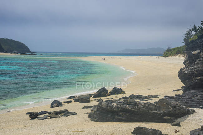 Japan, Okinawa Islands, Kerama Islands, Zamami Island, East China Sea, Furuzamami Beach — Stock Photo