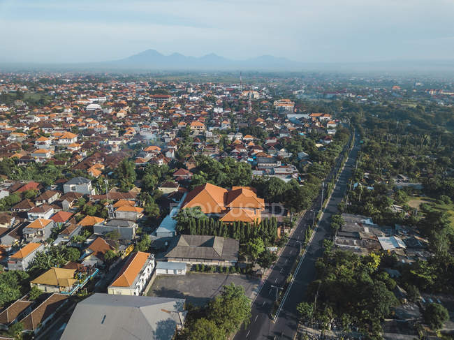 Індонезія, Балі, повітряна думка Санур — стокове фото