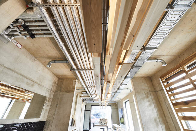 Interior view of modern office — Stock Photo