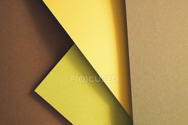 Terra cor conjunto de papel como um fundo abstrato — Fotografia de Stock