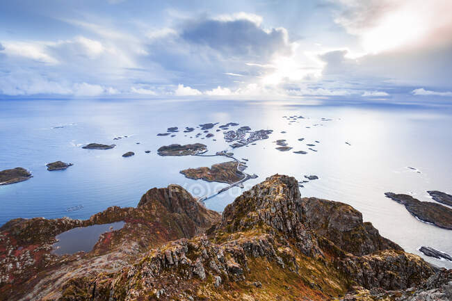 Норвегия, Лофотенские острова, Норвегия — стоковое фото