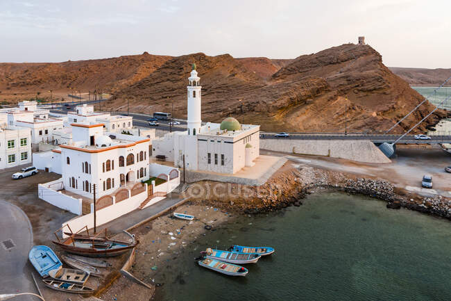 Moschea Al Ayjah, Sur, Oman — Foto stock