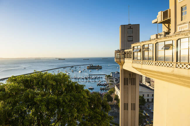 Elevador Lacerda, Pelourinho, Salvador da Bahia, Brasil - foto de stock