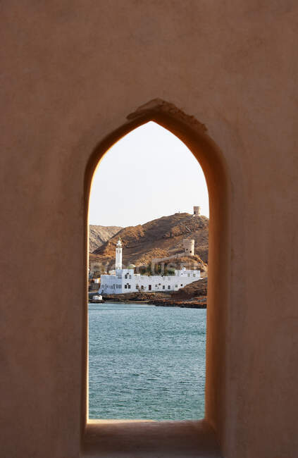 Вид на мечеть у Сурі (Оман) — стокове фото