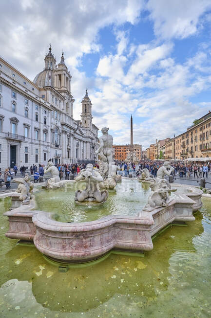 Piazza Navona, Roma, Italia — Foto stock