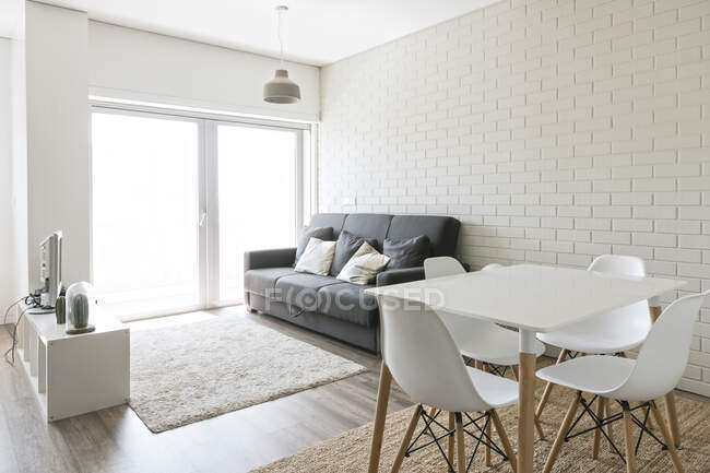 Modern loft interior concept — Stock Photo