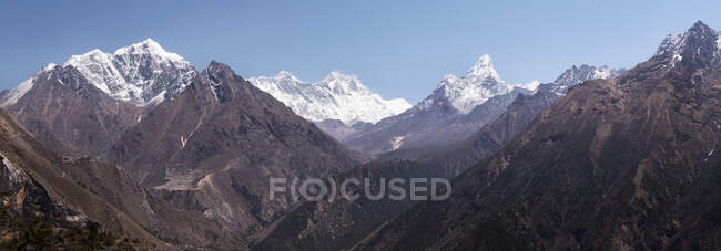 Khumjung, Himalaya, Solo Khumbu, Nepal — Foto stock