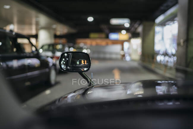 Detail of a taxi — Stock Photo