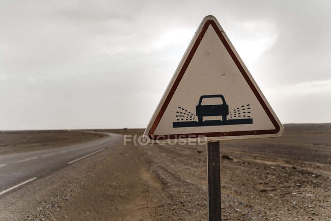 Road sign, Fez, Morocco — Stock Photo
