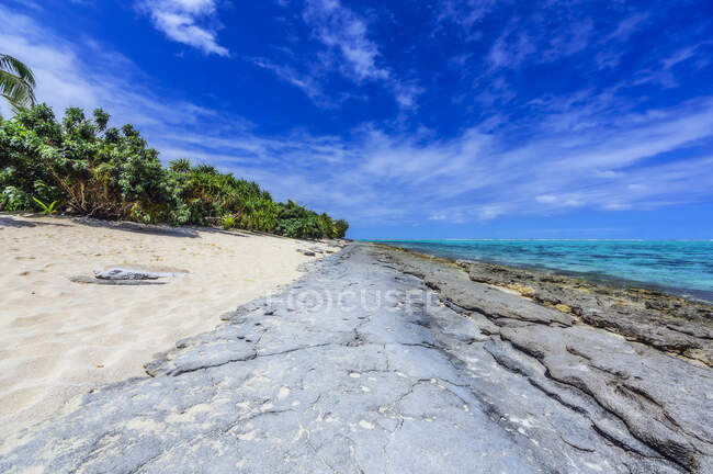 Vanuatu, Ilha Mistério, praia, sul do Pacífico — Fotografia de Stock