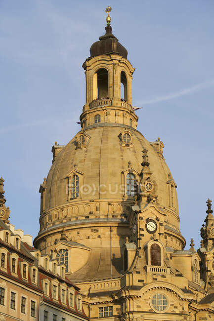 Allemagne, Dresde, Dresde Frauenkirche — Photo de stock